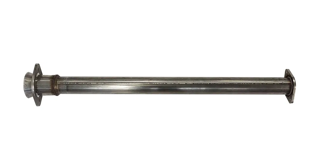 21037 – CORSA EXHST Exhaust Pipe Resonator Delete, 304 Stainless Steel 3 Inch Pipe Diameter